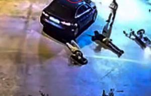 Kan donduran olay! Çarptığı motosikletliyi ezip kaçtı