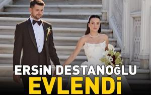 Beşiktaş'tan Al Jazira'ya transfer olmuştu! Ersin Destanoğlu evlendi! Neşe Sevdik Kurtovic sade gelinliğiyle göz kamaştırdı