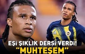 Fenerbahçe'nin yıldızı Nathan Ake'nin eşi tarzıyla sanal medyaya damga vurdu: 'Muhteşem'