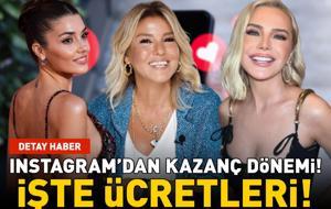 Instagram'dan kazanç dönemi! Hande Erçel, Ece Erken, Gülben Ergen... Ünlüler abonelikten ne kadar kazanıyor?