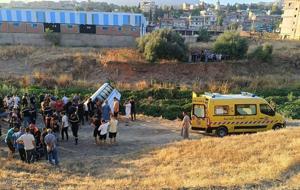 Cezayir'de yolcu otobüsü devrildi: 6 ölü, 22 yaralı