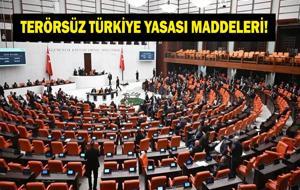  Terörsüz Türkiye Yasası Nedir, İçeriği Ne? İşte 12 Maddelik Terörsüz Türkiye Yasası Detayları...