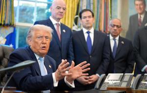 Trump'tan Infantino'ya destek: Görevden alınması korkunç bir hata olur