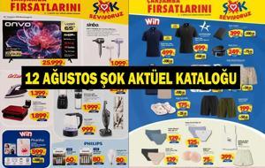 12-18 AĞUSTOS ŞOK AKTÜEL KATALOĞU YAYINLANDI! ŞOK Market'te Bu Hafta Neler Var? İşte 12-18 Ağustos Fırsat Ürünleri Listesi