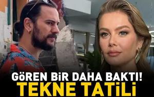 Camdaki Kız'ın Nalan'ıydı! Burcu Biricik ailesiyle tekne tatilinde!