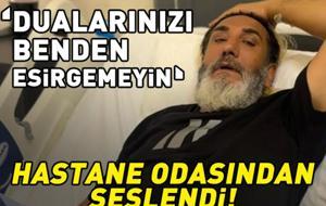 Tarık Mengüç'ün sağlık durumu nasıl? Ameliyat olan ünlü şarkıcı hastane odasından seslendi: 'DUALARINIZI ESİRGEMEYİN'