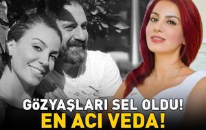 Erhan Çelik'in boşanma aşamasında olduğu eşi Özlem Gültekin'e son veda! Gözyaşları sel oldu