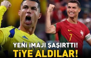 İmaj değiştirdi! Cristiano Ronaldo'nun son hali sanal medyayı 2'ye böldü