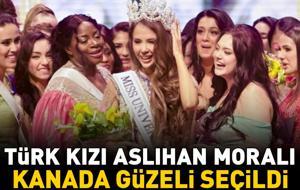 Türk kızı Aslıhan Moralı, Kanada'yı salladı! Miss Universe Canada 2026 güzeli seçildi!