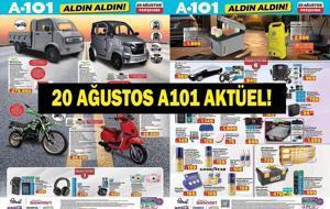20 AĞUSTOS A101 KATALOĞU 2026: A101'e Elektrikli Kamyonet Geliyor! A101'de Bu Hafta Neler Var? Teknoloji ve Ev Ürünlerinde Büyük Kampanya