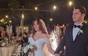 Ümit Besen''in Kızı Ezgi Besen Evlendi! İşte Nikah Töreninden Kareler