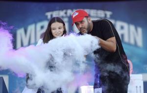 TEKNOFEST Mavi Vatan'da minik bilim insanları sahnede