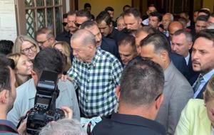Cumhurbaşkanı Erdoğan Marmaris'te vatandaşlarla bir araya geldi