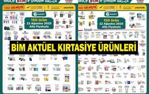 BİM KIRTASİYE ÜRÜNLERİ KATALOĞU AĞUSTOS 2026: BİM Kırtasiye Ürünleri Neler? Hangi Ürünler İndirimde? Okul Çantası, Defter ve Yüzlerce Ürün Raflarda!