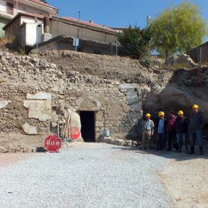 Yozgatta gizli kalan yer altı şehrine girildi