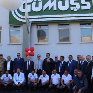 Gümüşhanede festival, kuşburnu suyu fabrikasının açılışı ile başladı