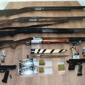 İki ilde silah kaçakçılarına operasyon: 11 gözaltı