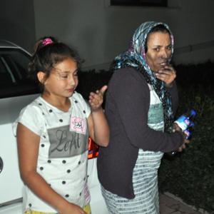 8 katlı binada yangın paniği
