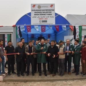 Savaş mağduru üniversitelilere yurt