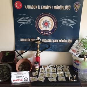 Karabükte uyuşturucu operasyonu: 2 tutuklama