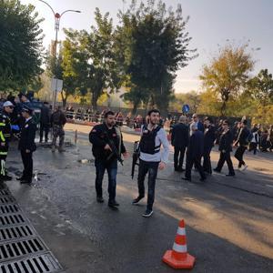 Siirtteki anma töreninde plakasız araç alarmı