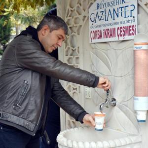 Gaziantepte günde 5 bin kişiye çorba ikramı
