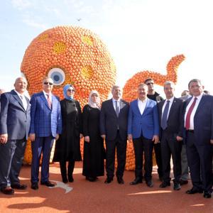 Narenciye Festivali renkli görüntülerle başladı