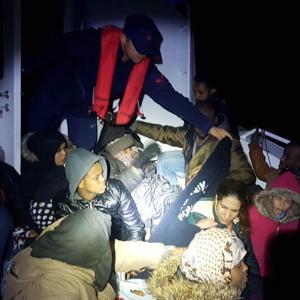 Bodrumda 20 kaçak yakalandı
