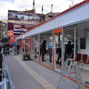 Gemlike klimalı otobüs durakları
