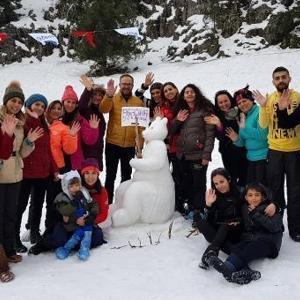 Adana’da Kardan Adam Şenliği