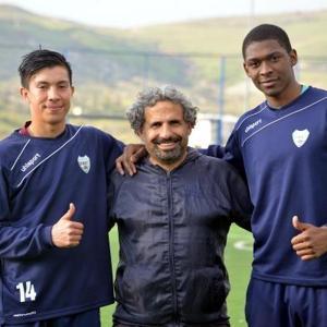 Kolombiyalı futbolcular, Diyarbakıra alıştı