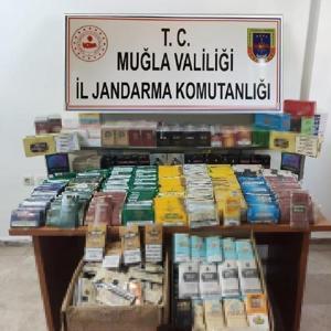 Sakin Şehirde gümrük kaçağı tütün ve tütün mamulleri satışı yaptığı ileri sürülen 1 kişiye gözaltı