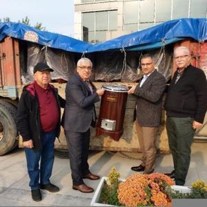 Uludağ OSB, Kastamonudaki selzedelere soba yardımında bulundu