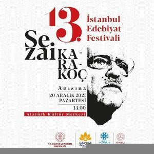 13’üncü İstanbul Edebiyat Festivali başlıyor