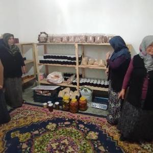 Köylü kadınlar ürünlerini satmak için bir araya gelip kooperatif kurdu