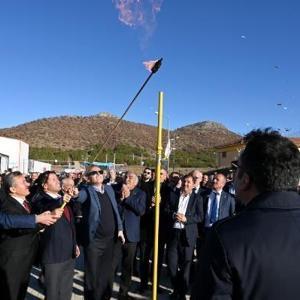 Seydişehir OSBde doğal gaz kullanımı başladı