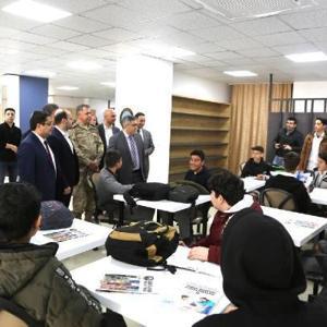 Ergani’de ‘Kitap Kafe’ hizmete açıldı
