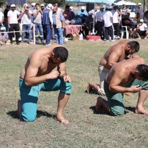 Gemerekte Gilaburu Festivali Karakucak Güreşleri düzenlendi