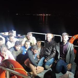 Fethiye açıklarında 25 kaçak göçmen yakalandı