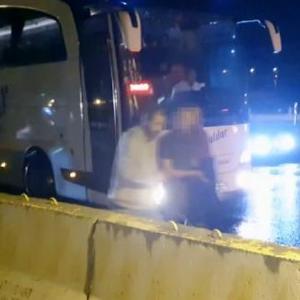 Kütahya’da hırsızlık şüphelisi yolcu otobüsünde yakalandı