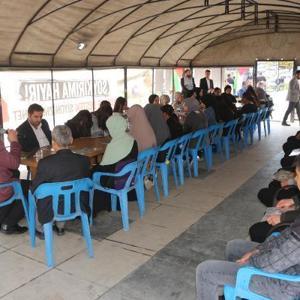 Şırnak’ta, hayatını kaybeden Filistinliler için mevlit okutuldu