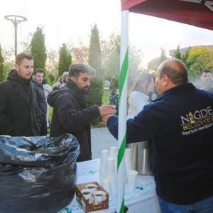Niğde Belediyesinden üniversitelilere çorba