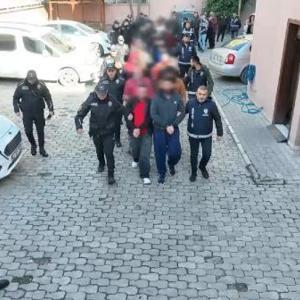 Konyada  93 kişi yakalandı