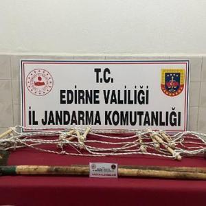 Edirne’de kaçak define kazısı yapan 6 kişiye gözaltı