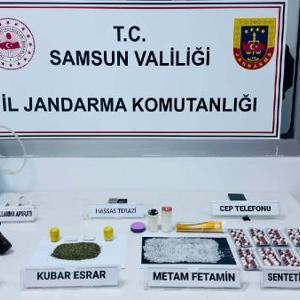 Samsun’da uyuşturucu ticaretine 1 gözaltı