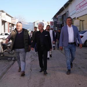 Başkan Geyikçi Kumlucada ziyaretler yaptı