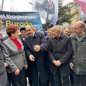 Meral Akşener, İstanbul ilçe belediye başkan adayları ile Çatalcada buluştu