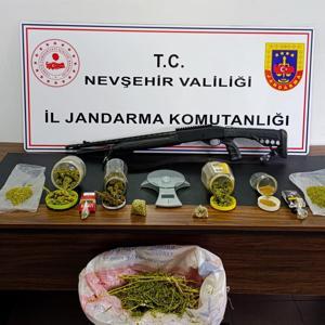 Nevşehirde uyuşturucu operasyonu: 1 gözaltı