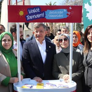 Davutoğlu, Denizlide İsrail protestosuna katıldı