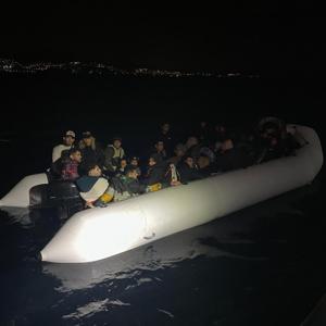 Bodrumda 31 kaçak göçmen yakalandı